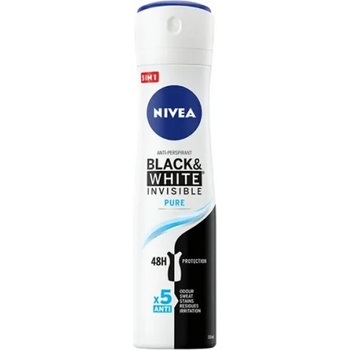 Image 1 of Nivea Дезодорант Nivea Black&white invisible pure 150мл