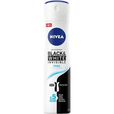 Nivea Дезодорант Nivea Black&white invisible pure 150мл