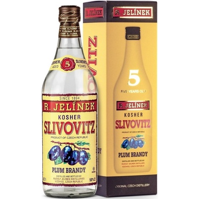 Kosher Slivovice 5y 50% 0,7 l (tuba)