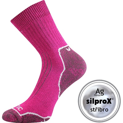 Voxx Zenith L+P trekingové ponožky fuxia