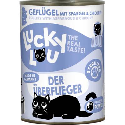 Lucky Lou Sterilized 6 x hydinové 400 g