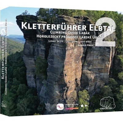 Geoquest Lezecký průvodce Labské údolí levý břeh - Kletterführer Elbtal díl 2.