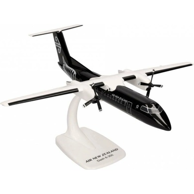 Herpa DHC 8 311Q Dash 8 Air New Zealand All Black Colors Snap Fit 1:100