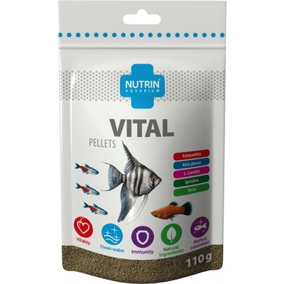 Nutrin Aquarium Vital Pellets 110 g, 250 ml – Zboží Dáma