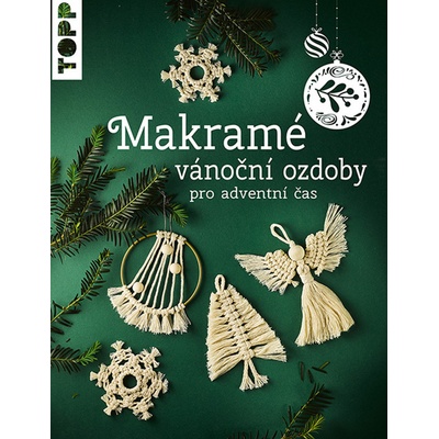 Makramé vánoční ozdoby - Kirschová Josephine
