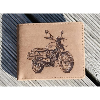 Kožená peněženka Zamlinský podélná - Triumph Scrambler