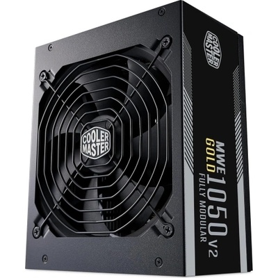 Cooler Master MWE Gold 1050 V2 Black, 80 Plus Gold, Модулно, PCIe Gen 5.1, ATX 3.1 Захранване за компютър (MPE-A501-AFCAG-3EEU)