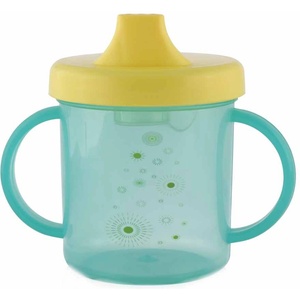 Lorelli Преходна чаша с дръжки Lorelli Baby Care - 210 ml, Зелена (10230560003)