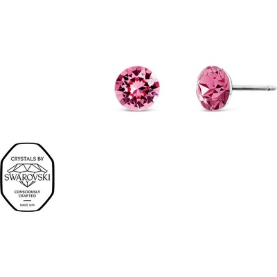 CRYSTalp Ocelové pecky s krystalem Swarovski Tubby Mini 4200.LAM.E