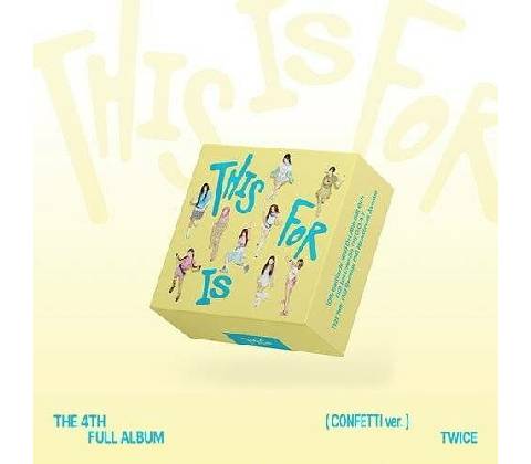 Twice: This Is For Confetti Version CD