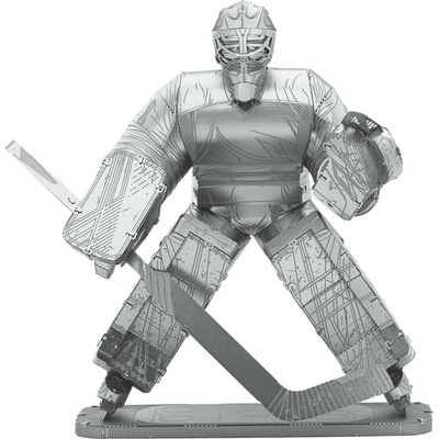 Metal Earth 3D puzzle Hokejový brankář 73 ks