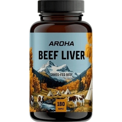 Aroha Beef Liver 180 kapsúl