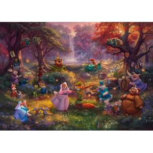 Schmidt Spiele - Puzzle Kinkade: Robin Hood - 1 000 piese