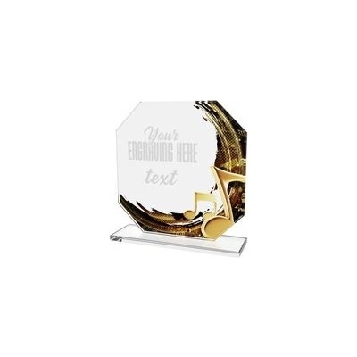 Poháry Bauer Skleněná trofej CR2024302M41 Hudba