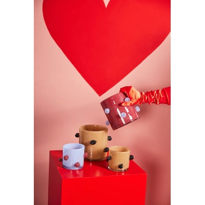 Byon Свещник декоративен от цветно стъкло 10 x 10 cm (5280607213)