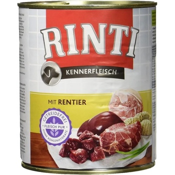 RINTI Kennerfleisch Adult Rentier консерва за кучета с еленско 800gr