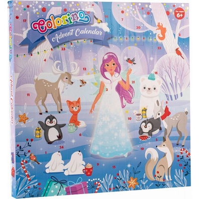 Adventní kalendář Colorino Pastel