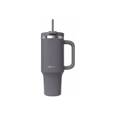 Contigo thermos bottle 1200 ml with handle and straw | Stainless Steel Insulated Thermal Drinking Bottle with Lid | Cools for 29 hours | Travel Mug | Thermo mug | - 2217788