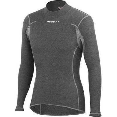 Castelli pánské funkční prádlo Flanders Warm LS grey