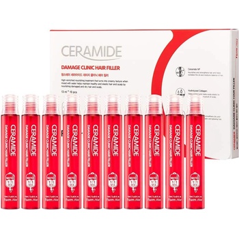 Farm Stay Ceramide Ампули за коса Damage Clinic Hair Filler, 10 x 13 ml