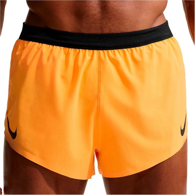 Nike Мъжки шорти за бягане Nike AeroSwift Dri-FIT ADV 2 Brief-Lined Running Shorts - Laser Orange / Black - размер XL (012-4612-0214)