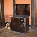 Sporáky na tuhá paliva MBS 3 EN ECO hnědý pravý