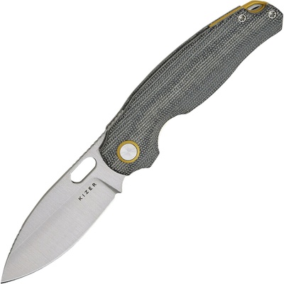 Kizer Seagull 14C28n,Satin,Micarta V3770A1