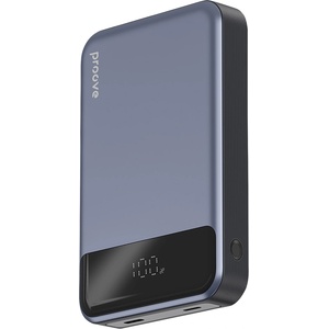 Proove Външна батерия Proove Hoodman (PBH120010003) - Магнитна, Qi, 20W, 10000mAh - Сива