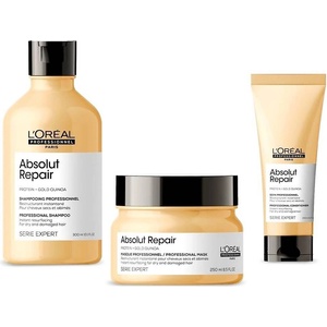 L'Oréal L'Oréal Professionnel Absolut Repair Комплект - Шампоан, Балсам и Маска, 300 + 200 + 250 ml - baby