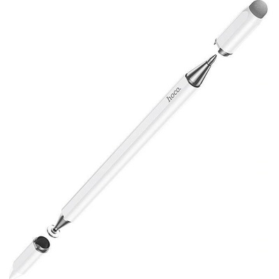 Hoco GM111 pasivní kapacitní stylus 3v1 / pro mobily a tablety / bílý