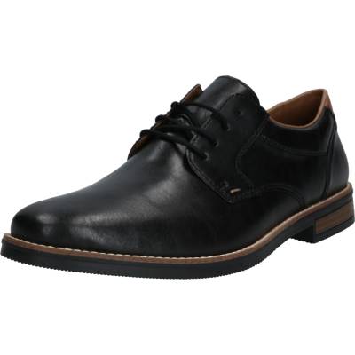 RIEKER Обувки с връзки черно, размер 46