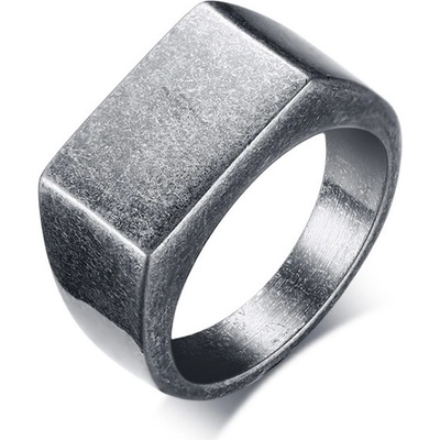 Steel Edge Pečatný prsteň z chirurgickej ocele WJHZ1283