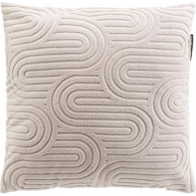 Design interiéru vankúš s plyšovým vzorem PILA 45x45