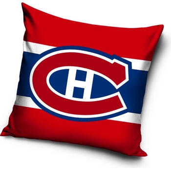 TipTrade Velurový vankúš NHL Montreal Canadiens 40x40