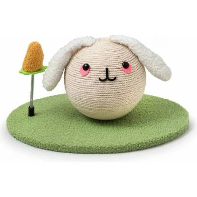 Драскало за котка ЗАЙО, с основа 40х30 см, Н 20 см