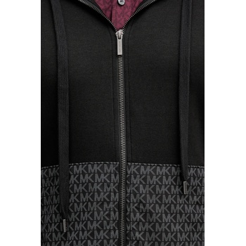 Michael Kors Суичър Michael Kors мъжки в черно с качулка с десен CF552Q55MF (CF552Q55MF)