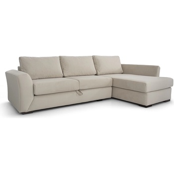 Мебели КАМБО Ъглов диван Сенатор светлосив Spark 26