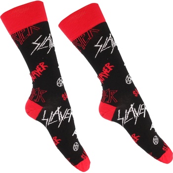 ROCK OFF Чорапи Slayer - Logos Pattern - ROCK OFF - SLAYSCK06MB