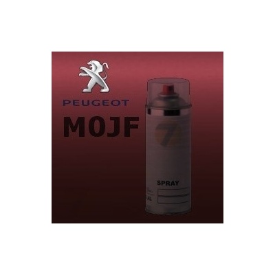 PEUGEOT M0JF RED metalická barva Sprej 400ml