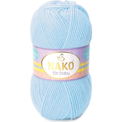 Nako Příze Elit baby 4687 dětská modrá