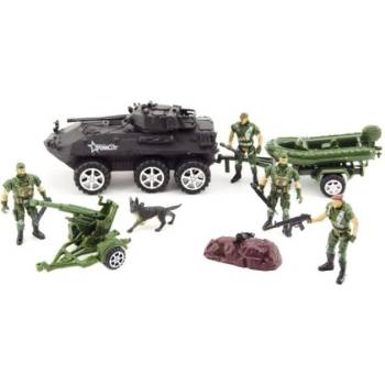 Teddies Комплект войници с аксесоари пластмасов cz дизайн