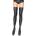 Дълги чорапи, мокър ефект - Wet Look Thigh Highs S/M/L (LEGAV04946)