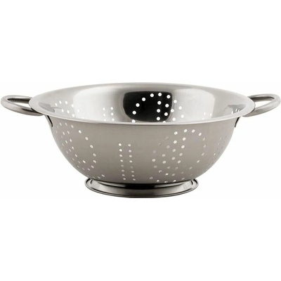 Nerezové cedidlo MagicHome DCB, 24 cm, okrúhle otvory