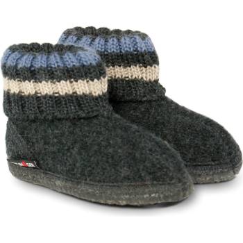 Haflinger Детски пантофи Haflinger Kids Paul Slippers - Graphite - размер 26 (EU) (702-0173-0120)