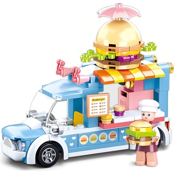 Sluban B0993B Pojízdná prodejna hamburgerů