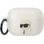 Karl Lagerfeld AirPods Pro 2 прозрачен калъф Ikonik Karl Lagerfeld (KLAP2HNIKTCT)