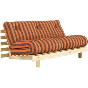 Karup Design Оранжев/кафяв сгъваем диван 160 cm Roots - Karup (123100423160)