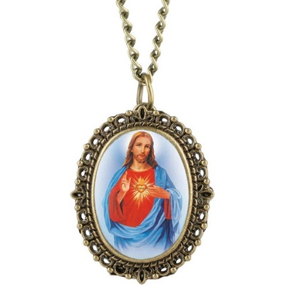 Amparo Miranda Přívěsek s hodinkami Ježíš P2345