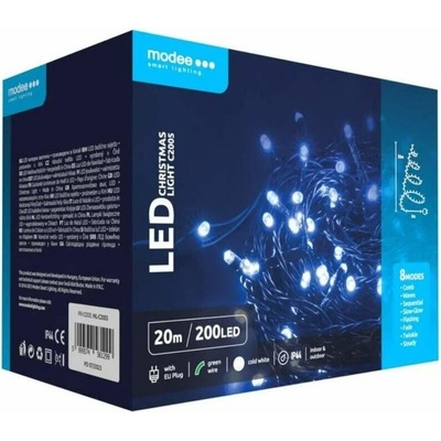 Modee Christmas Lighting String 20m LED vianočná reťaz ML-C2005 LED vianočná reťaz