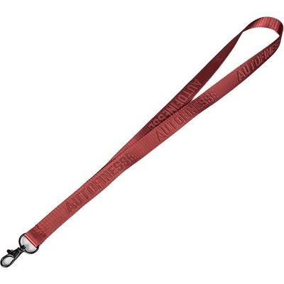 Šňůrka na krk Auto Finesse Luxury Embossed Lanyard Long V2 Maroon